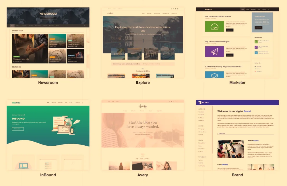 GeneratePress Site Library