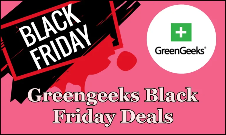 GreenGeeks Black Friday Deals