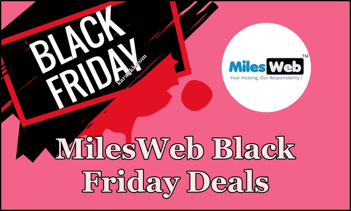 MilesWeb Black Friday Deals and Offers