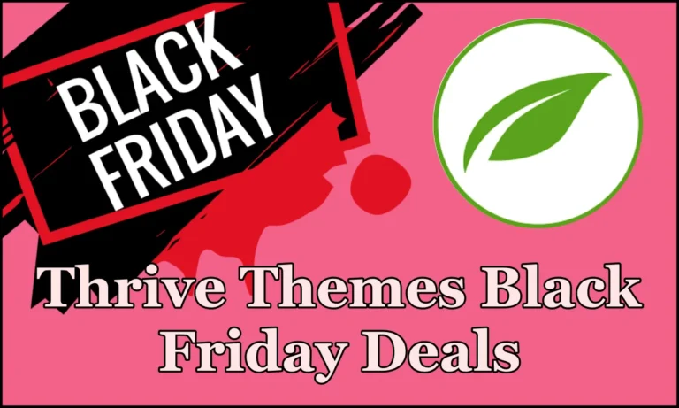 Thrive Themes Black Friday Deals