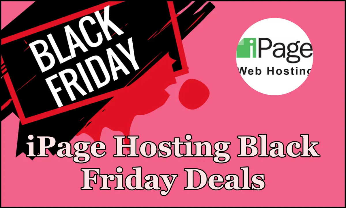 iPage Hosting Black Friday Sale